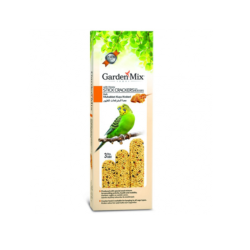 Gardenmix Platin Ballı Kuş Krakeri 3'lu