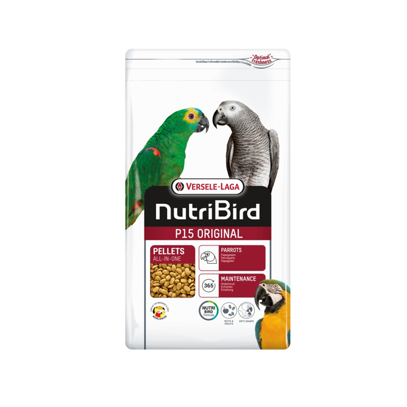 Versele Laga Nutrıbırd P15 Orıgınal Papağan Pelet Yem 1kg